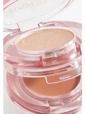 Wander Beauty Champagne Cream-to-Shimmer Highlighter Duo
